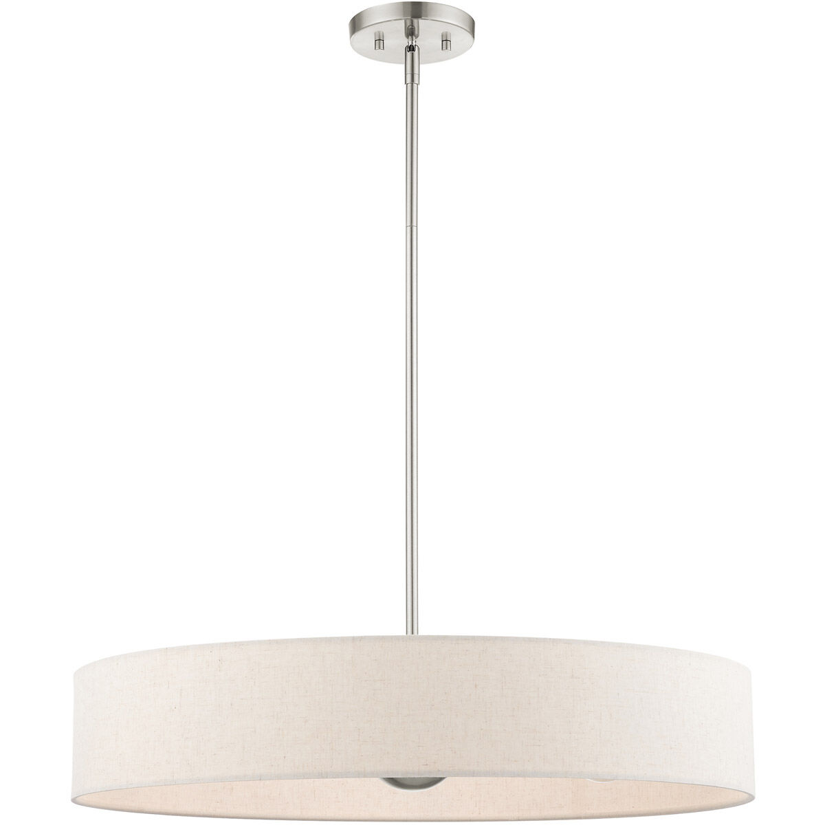 Venlo 5 Light 26 inch Brushed Nickel Pendant Ceiling Light