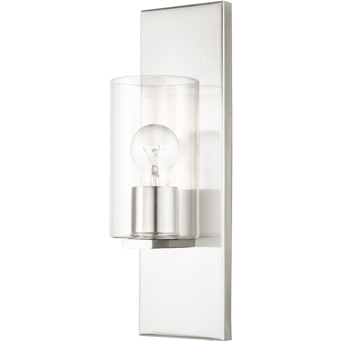 Zurich 1 Light 5 inch Brushed Nickel Sconce Wall Light