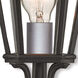Morgan 1 Light 17.75 inch Textured Black Outdoor Post Top Lantern