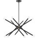 Soho 12 Light 28 inch Scandinavian Gray Chandelier Ceiling Light 