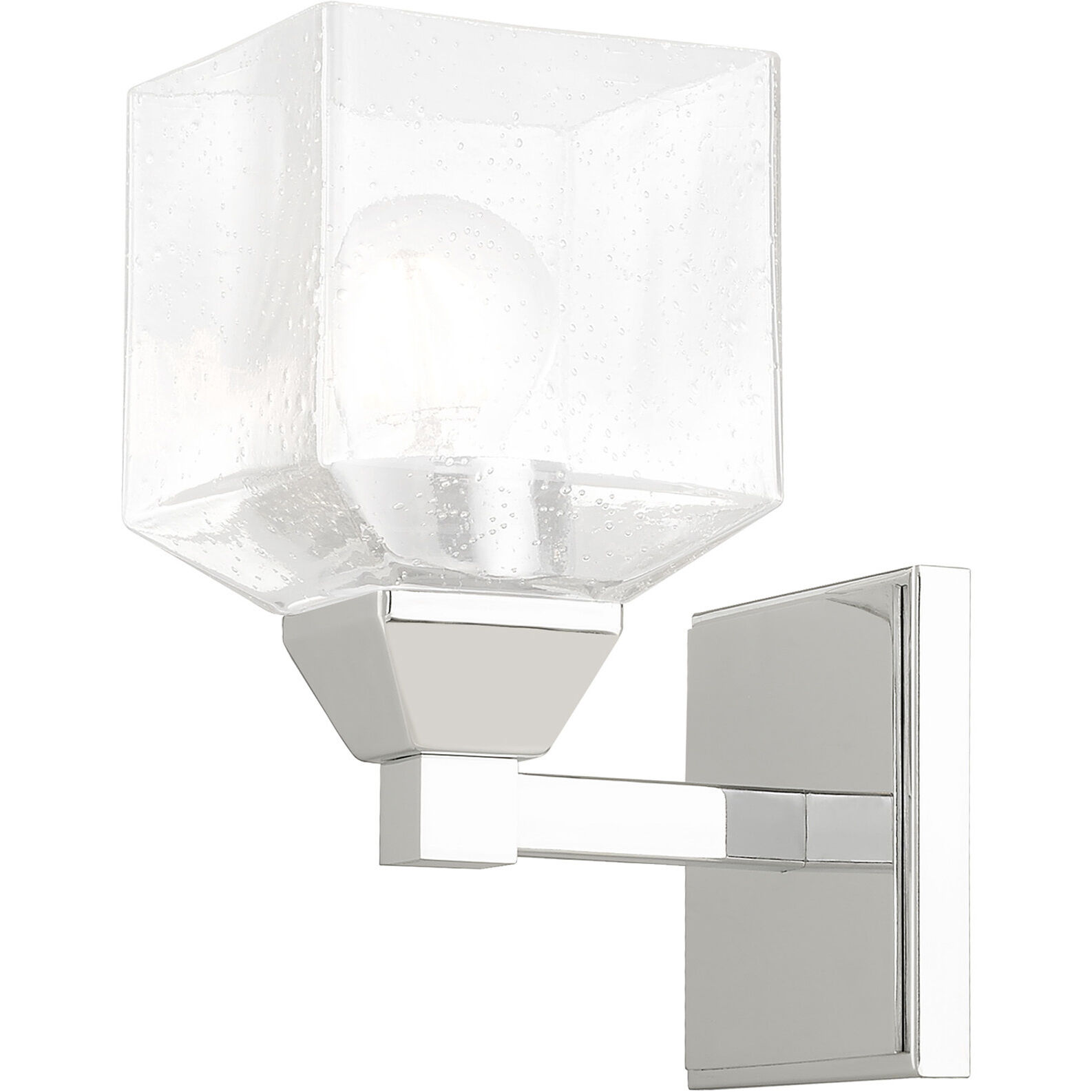 Aragon 1 Light 5 inch Polished Chrome Wall Sconce Wall Light