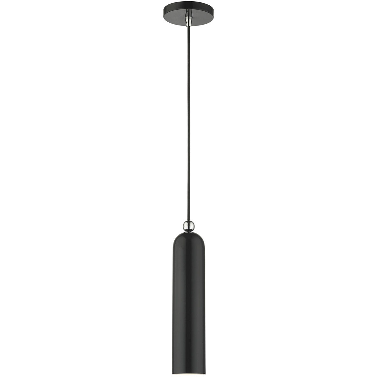 Ardmore 1 Light 5.13 inch Shiny Black Pendant Ceiling Light