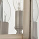 Princeton 2 Light 14 inch Vintage Pewter with Polished Chrome Stainless Steel Reflector Medium Outdoor Wall Lantern