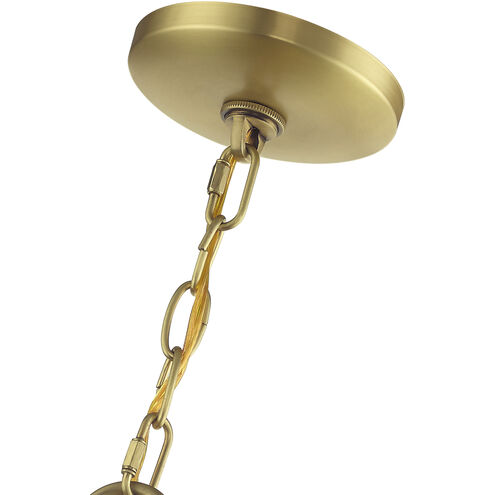 Wentworth 2 Light 9 inch Natural Brass Outdoor Pendant Lantern, Medium
