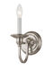 Cranford 1 Light 5 inch Brushed Nickel Wall Sconce Wall Light