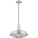 Allison 1 Light 14 inch Brushed Aluminum Mini Pendant Ceiling Light