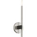 Denmark 1 Light 5 inch Brushed Nickel ADA ADA Single Sconce Wall Light