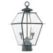 Westover 2 Light 16.5 inch Charcoal Medium Outdoor Post Top Lantern