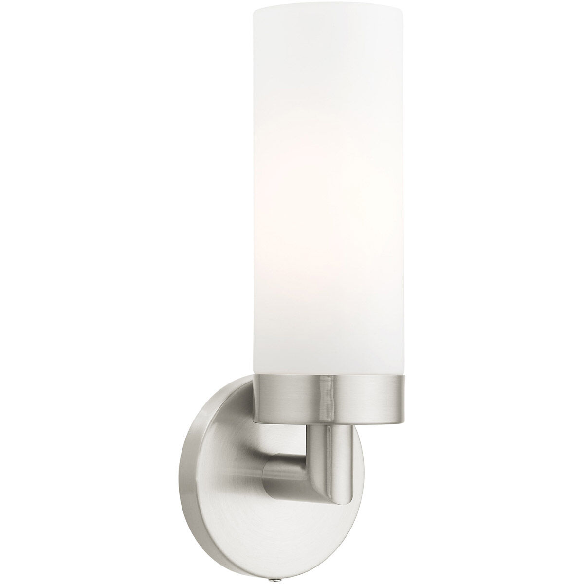 Aero 1 Light 4 inch Brushed Nickel ADA ADA Single Sconce Wall Light
