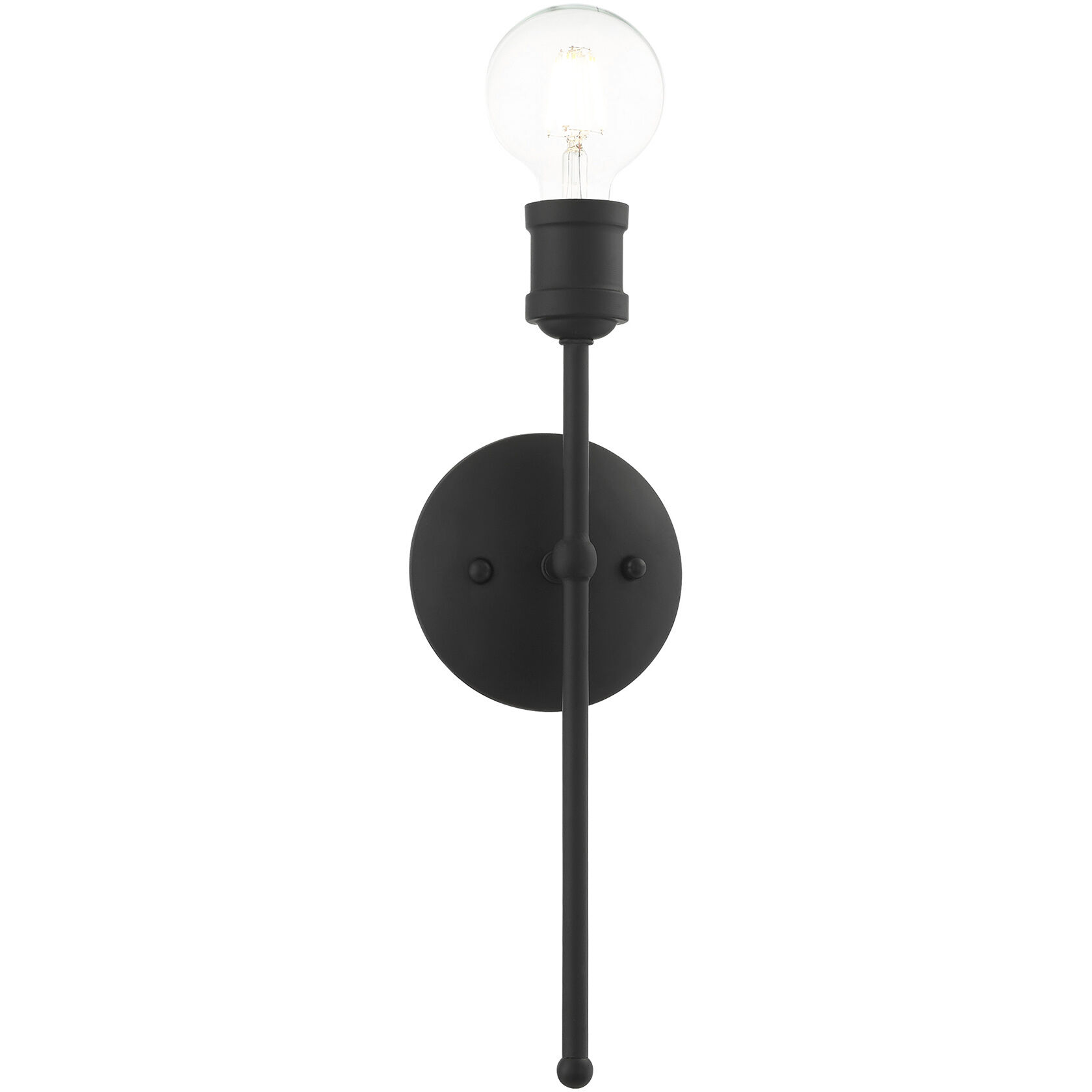 Lansdale 1 Light 5 inch Black ADA Sconce Wall Light