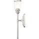 Lawrenceville 1 Light 5 inch Brushed Nickel Single Sconce Wall Light