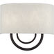 Stratton 2 Light 13.00 inch Wall Sconce