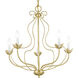 Katarina 5 Light 23 inch Soft Gold Chandelier Ceiling Light