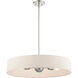 Venlo 5 Light 26 inch Brushed Nickel Pendant Ceiling Light