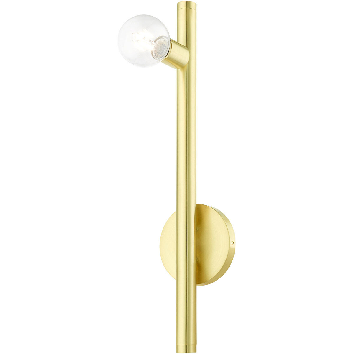 Bannister 1 Light 5 inch Satin Brass Wall Sconce Wall Light