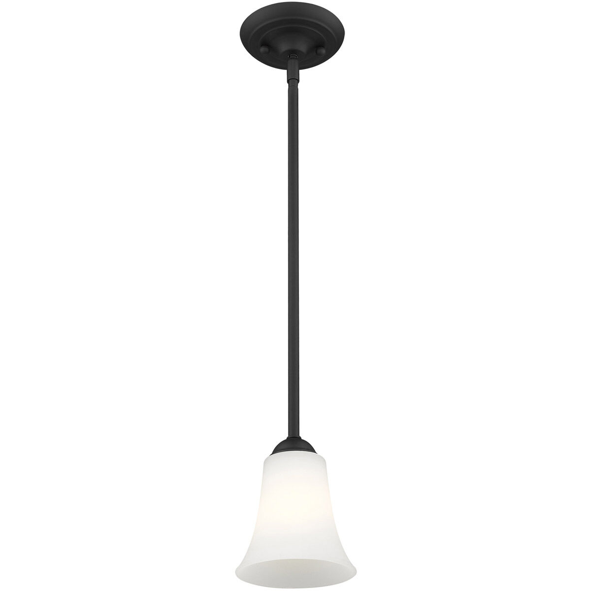 Ridgedale 1 Light 6 inch Black Mini Pendant Ceiling Light