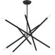 Soho 10 Light 28 inch Black Medium Chandelier Ceiling Light
