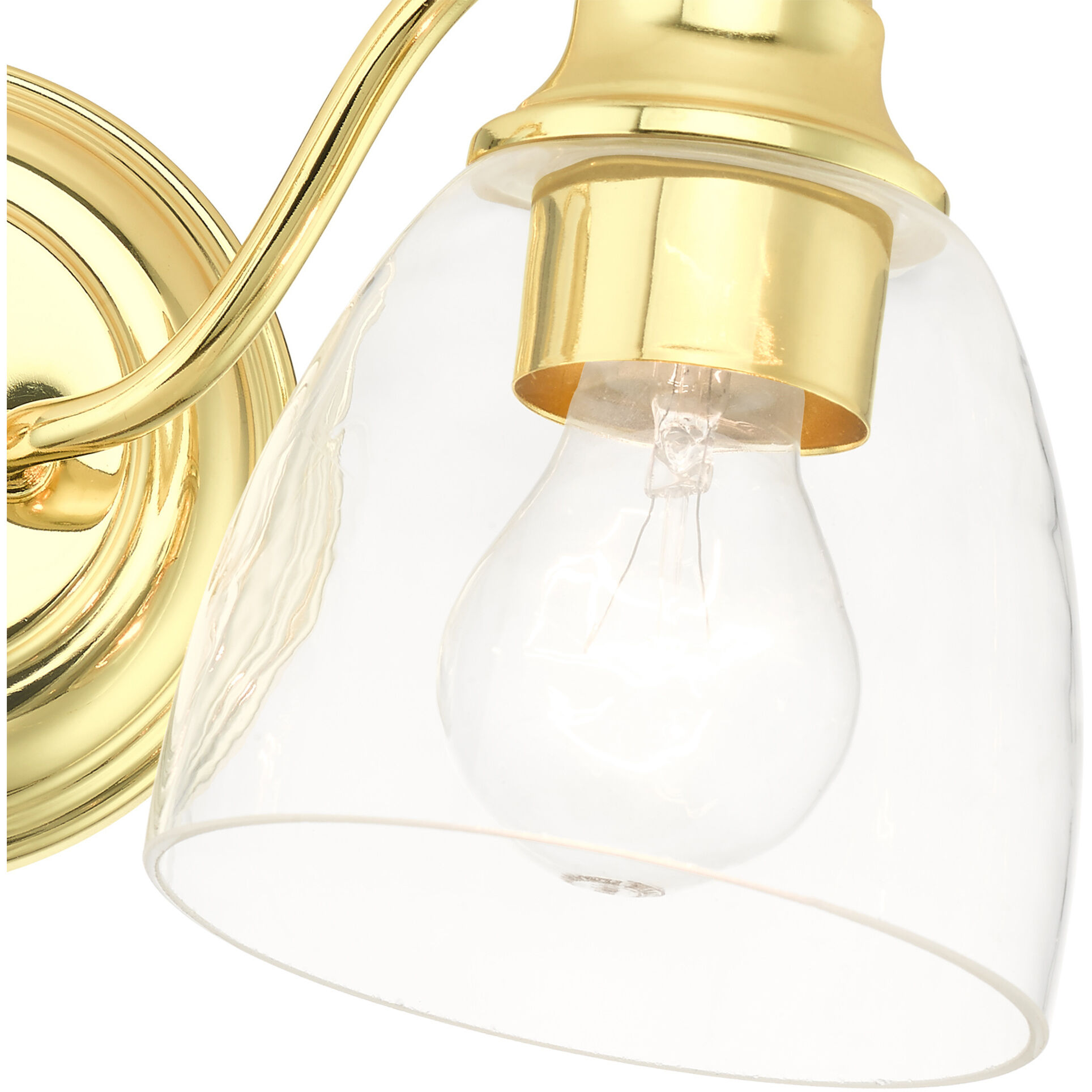 Montgomery 2 Light 14 inch Polished Brass Vanity Sconce Wall Light