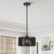 Acordia 1 Light 12 inch Black Pendant Ceiling Light