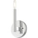 Copenhagen 1 Light 5.13 inch Polished Chrome ADA Single ADA Sconce Wall Light, Single