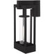 Delancey 1 Light 18.88 inch Black Outdoor Post Top Lantern