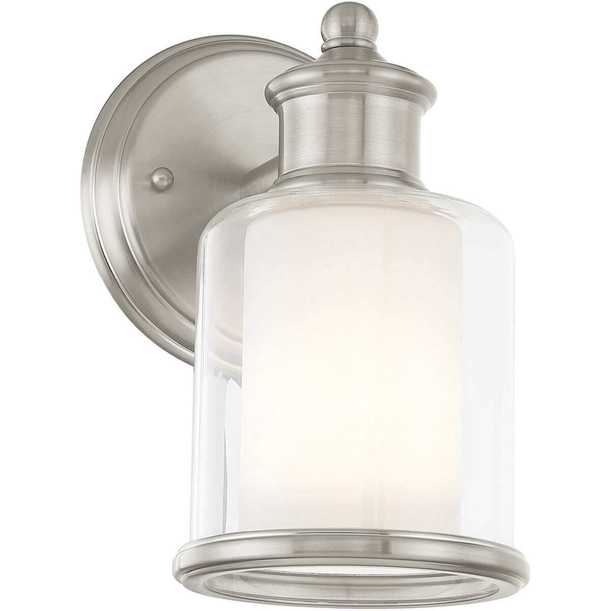 Middlebush 1 Light 6 inch Brushed Nickel Wall Sconce Wall Light