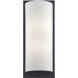 Brenton 2 Light 6 inch Black ADA Wall Sconce Wall Light