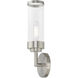 Hillcrest 1 Light 5 inch Brushed Nickel ADA ADA Wall Sconce Wall Light