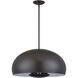 Domma 4 Light 22.5 inch English Bronze Pendant Ceiling Light
