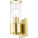 Quincy 1 Light 4.75 inch Satin Brass ADA Wall Sconce Wall Light