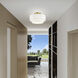 Manorwood 3 Light 15 inch Soft Gold Semi-Flush Ceiling Light