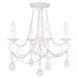 Pennington 4 Light 18 inch Antique White Convertible Mini Chandelier/Ceiling Mount Ceiling Light