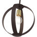 Modesto 1 Light 12 inch Bronze Pendant Ceiling Light
