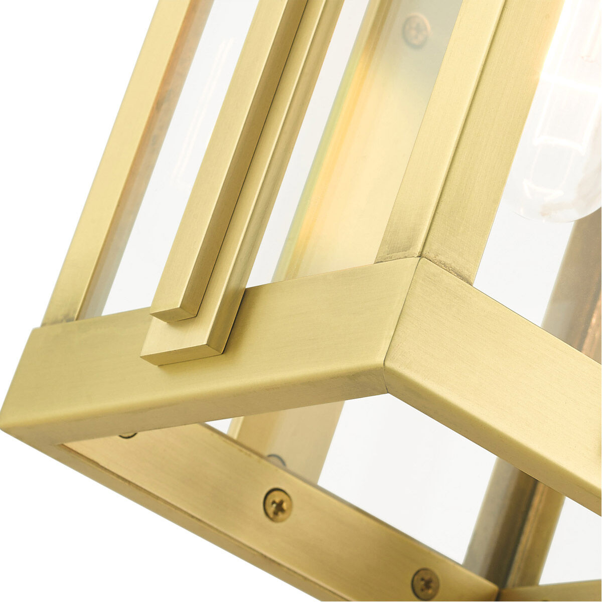 Lexington 1 Light 13 inch Natural Brass Outdoor Wall Lantern