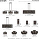 Acordia 1 Light 12 inch English Bronze Semi Flush Mount Ceiling Light, Medium
