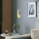 Copenhagen 1 Light 5.13 inch Satin Brass ADA Wall Sconce Wall Light, Single