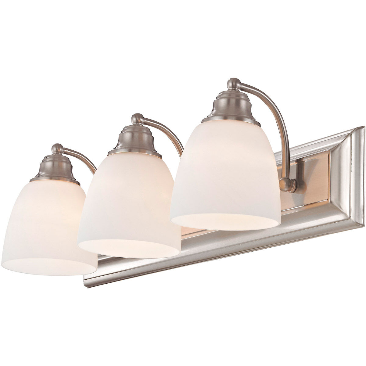 Springfield 3 Light 24 inch Brushed Nickel Bath Vanity Wall Light