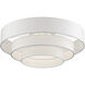 Manorwood 5 Light 28 inch Brushed Nickel Semi-Flush Ceiling Light