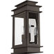 Princeton 2 Light 15 inch Bronze Outdoor Wall Lantern