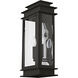 Princeton 2 Light 19 inch Black Outdoor Wall Lantern