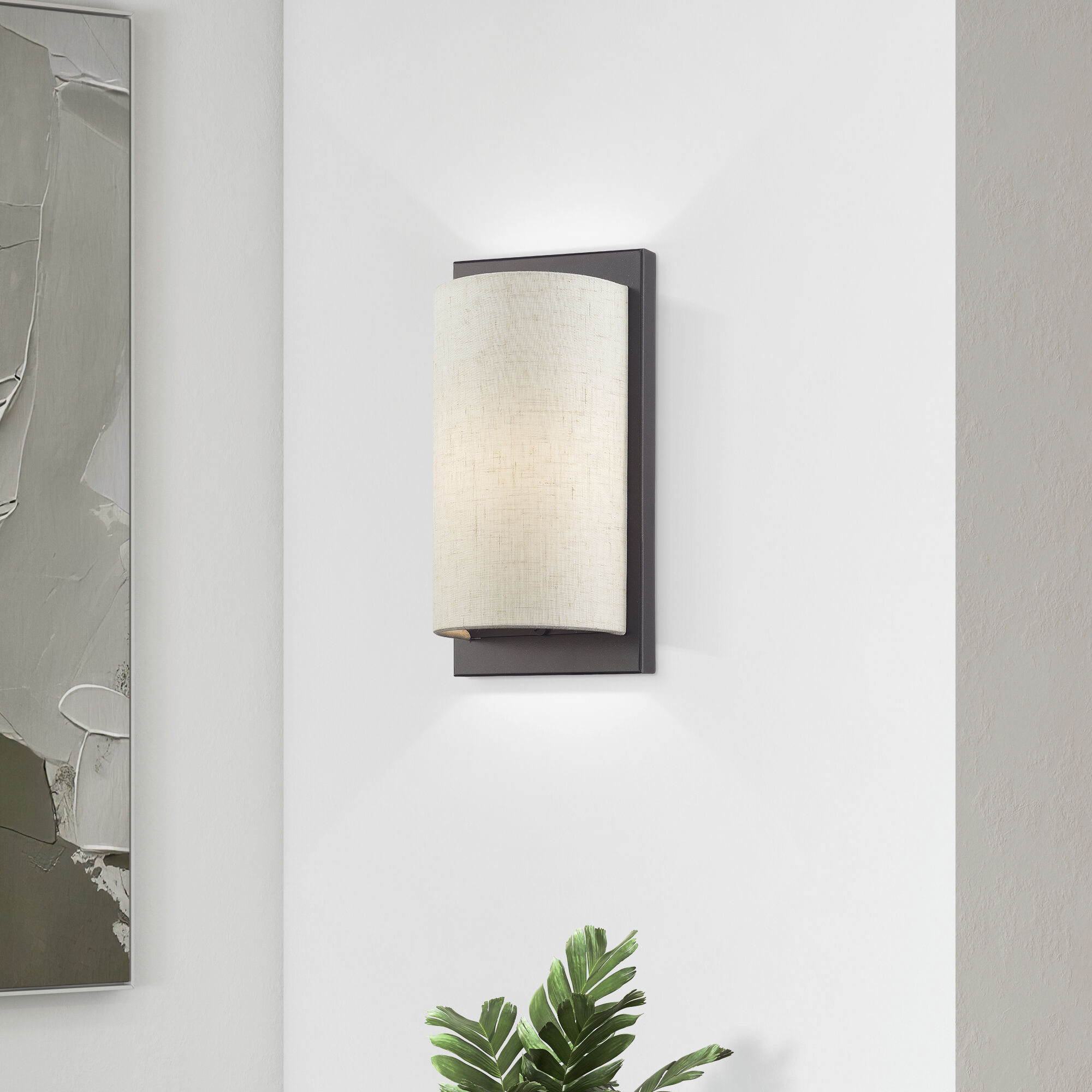 Brenton 1 Light 6 inch English Bronze ADA Wall Sconce Wall Light