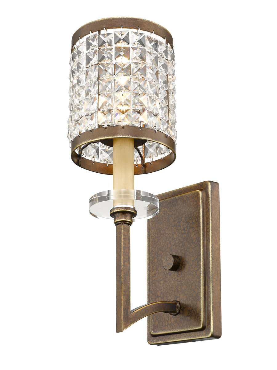 Grammercy 1 Light 5 inch Hand Painted Palacial Bronze Wall Sconce Wall Light