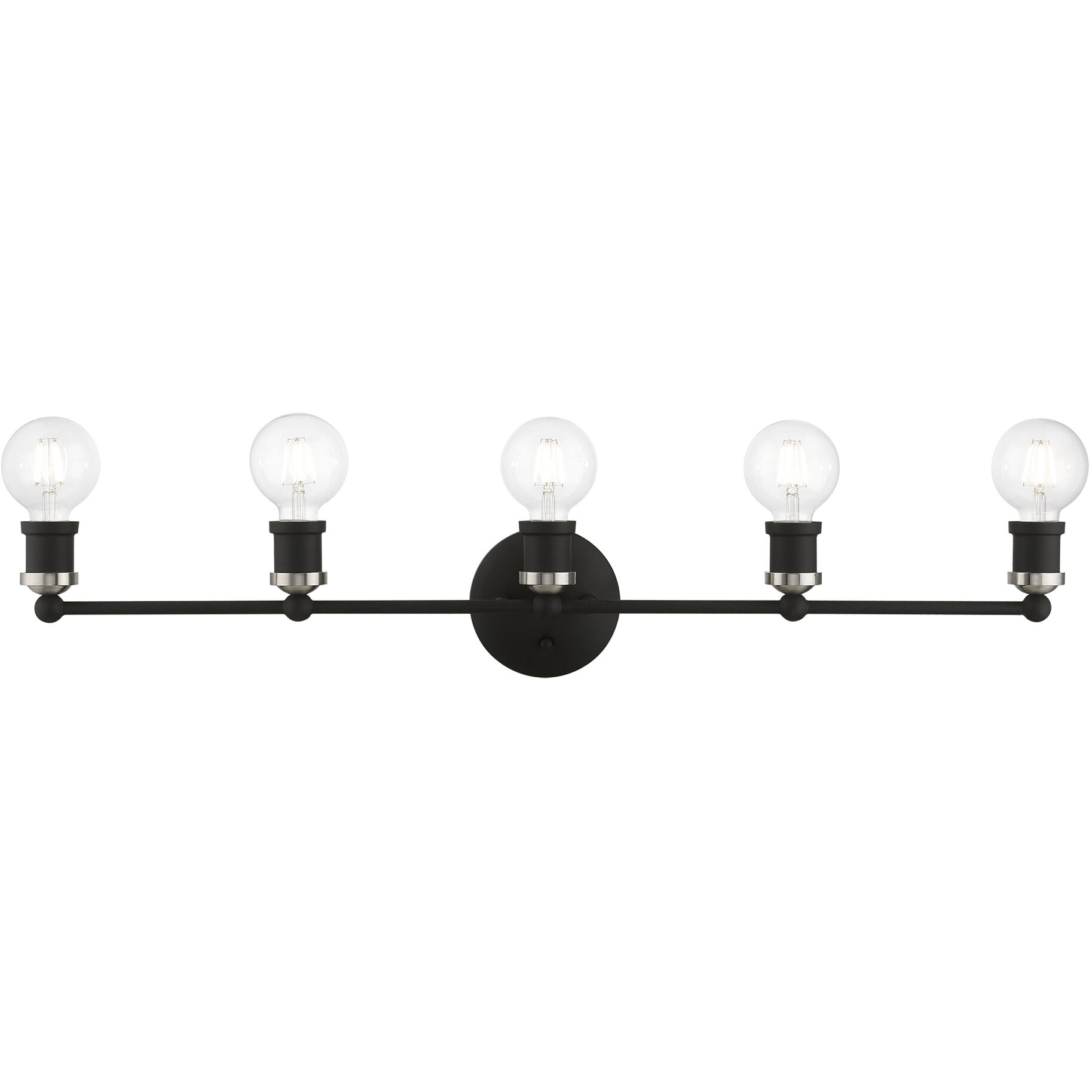 Lansdale 5 Light 33.88 inch Bathroom Vanity Light