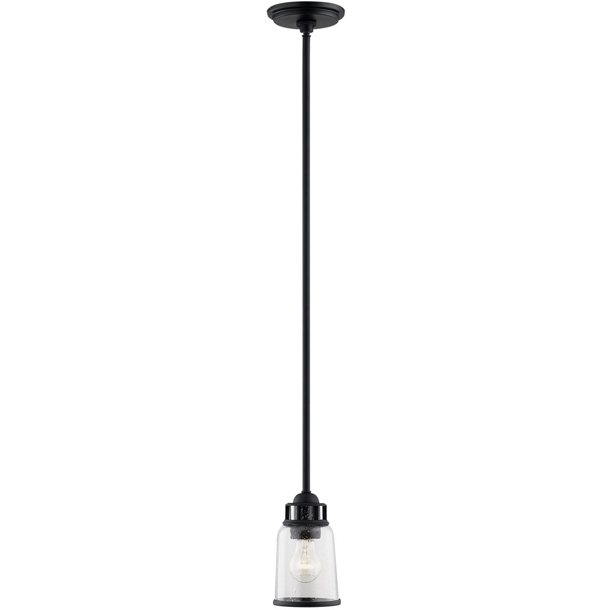 Lawrenceville 1 Light 5 inch Black Pendant Ceiling Light