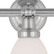 Classic 3 Light 23.75 inch Brushed Nickel Vanity Sconce Wall Light