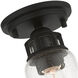 Lawrenceville 1 Light 5 inch Black Flush Mount Ceiling Light