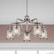 Lawrenceville 5 Light 24 inch Brushed Nickel Dinette Chandelier Ceiling Light