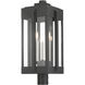 Lexington 3 Light 25 inch Black Outdoor Post Top Lantern
