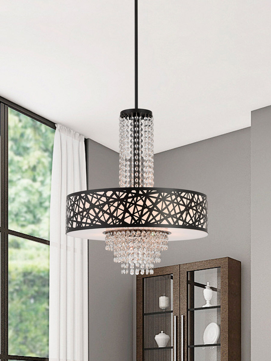 Allendale 5 Light 22 inch Bronze Pendant Chandelier Ceiling Light