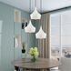 Allison 1 Light 10 inch White Mini Pendant Ceiling Light